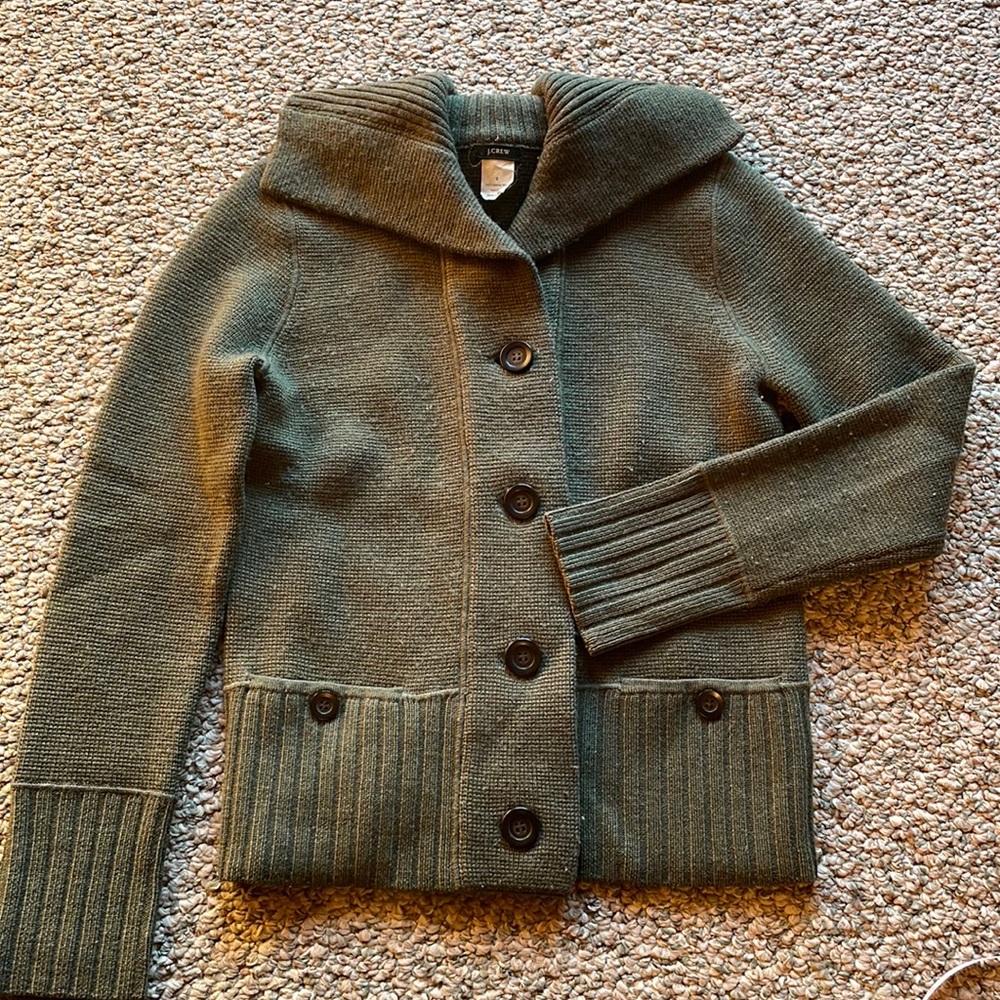 J. Crew merino wool cardigan